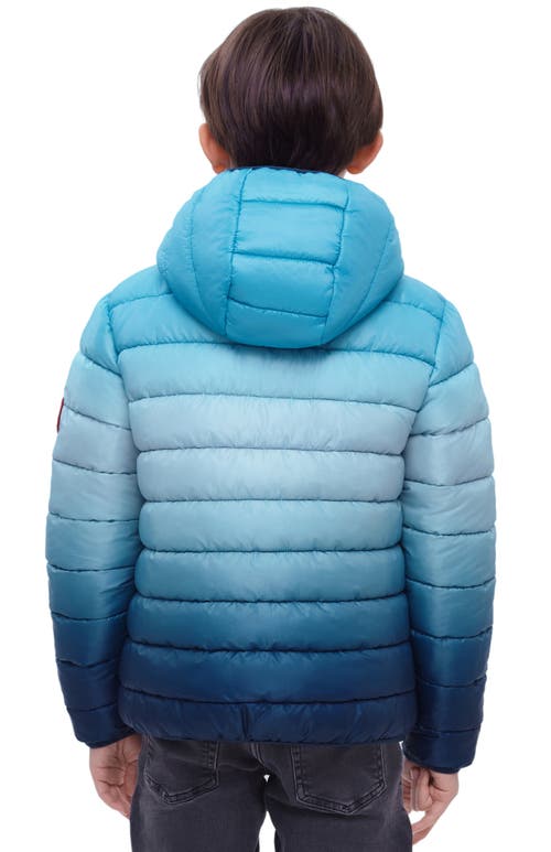 Rokka&rolla Kids' Reversible Puffer Jacket In Blue