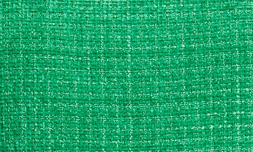 Eliza J Braid Detail Tweed Dress In Green