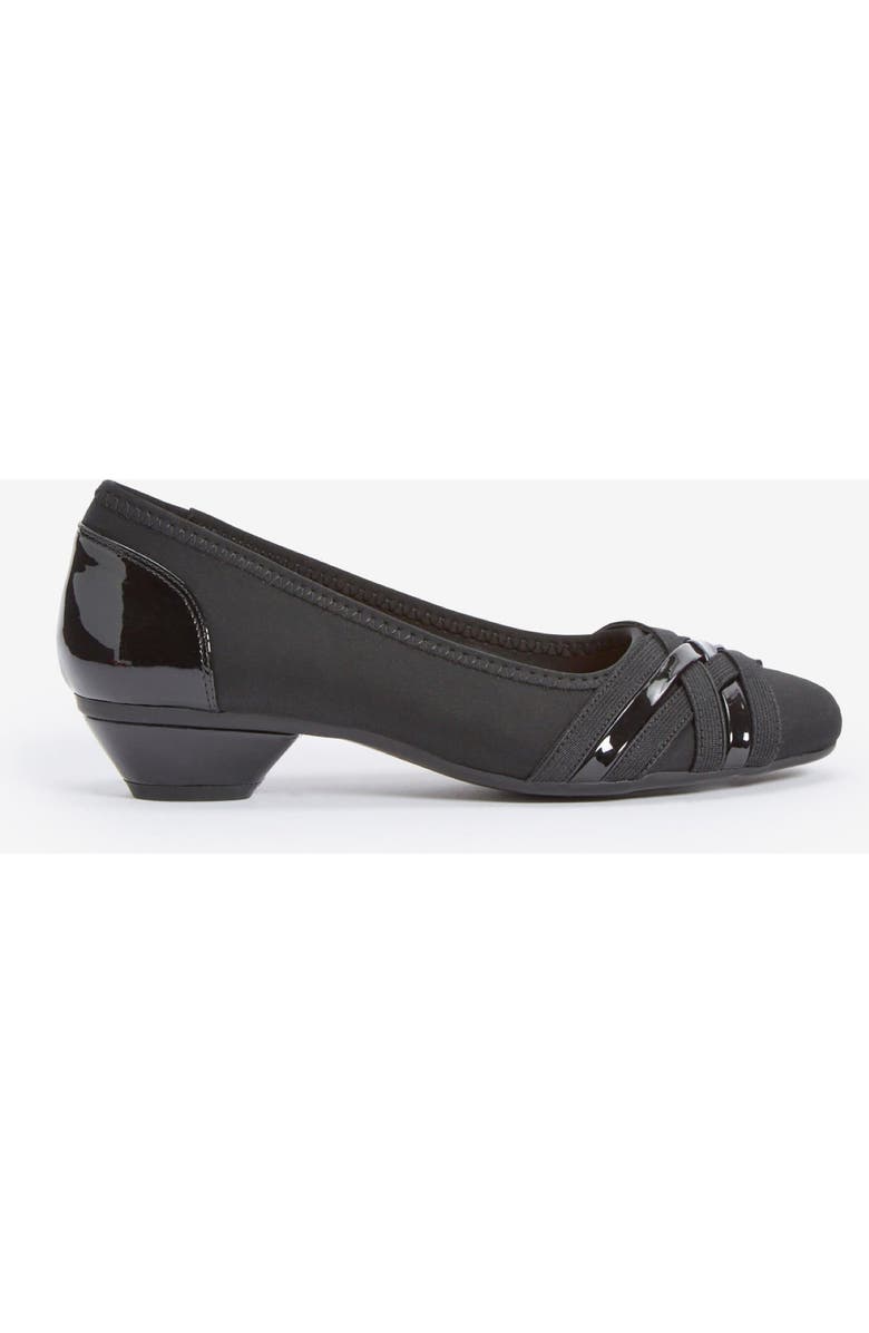 Comfortview The Quinlan Slip On Pump, Alternate, color, Black