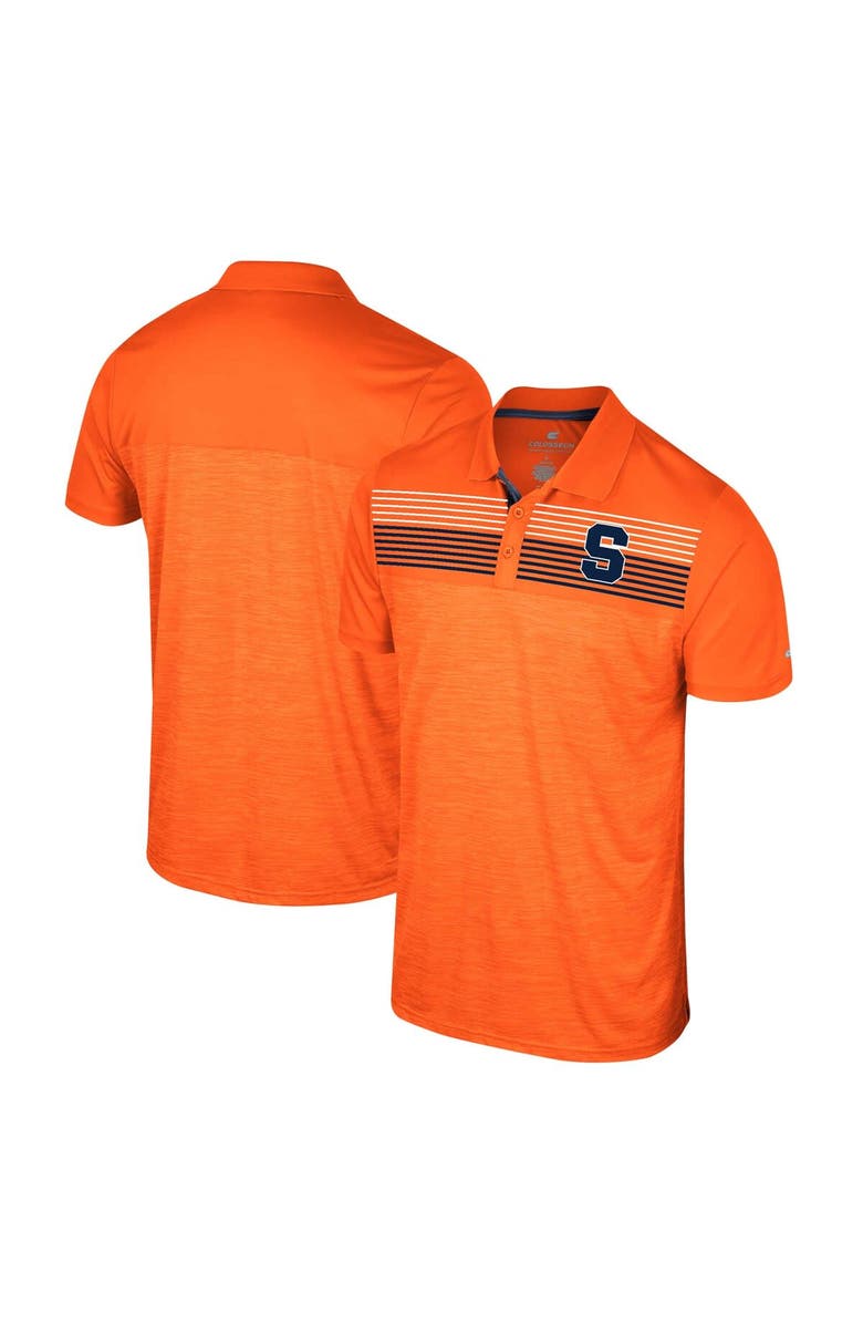 COLOSSEUM Men's Colosseum Orange Syracuse Orange Langmore Polo, Main, color, 