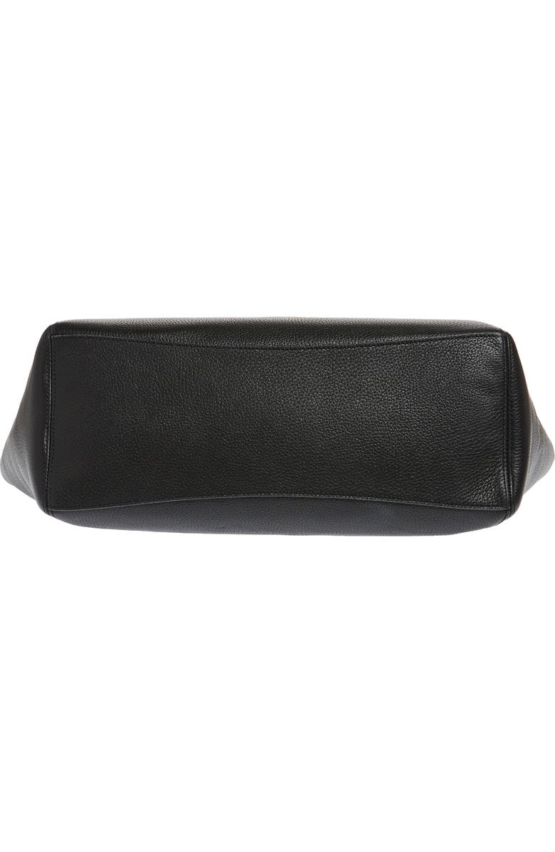Kate Spade New York rosie leather tote bag, Alternate, color, Black