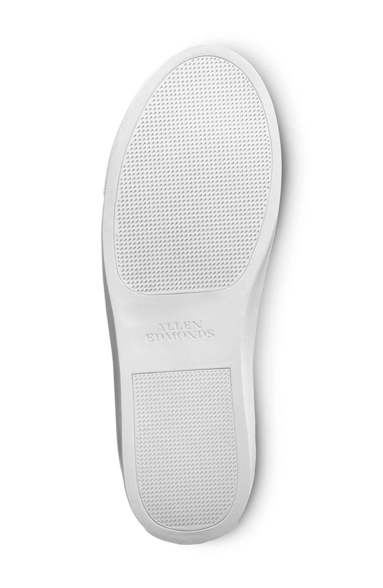 Allen Edmonds Flynn Leather Sneaker, Alternate, color, Black