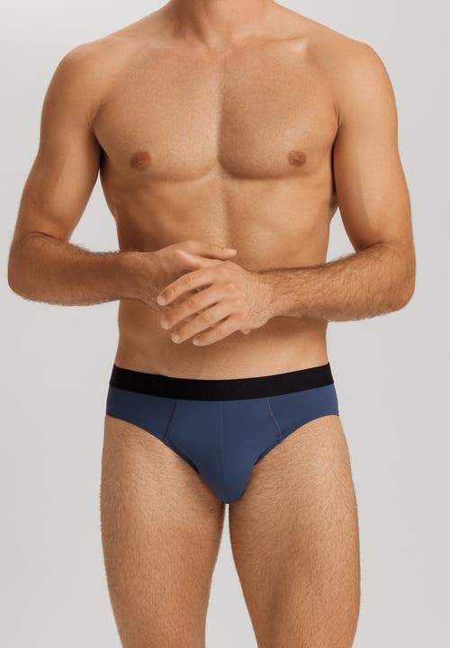 Hanro Micro Touch Brief In Vintage Indigo