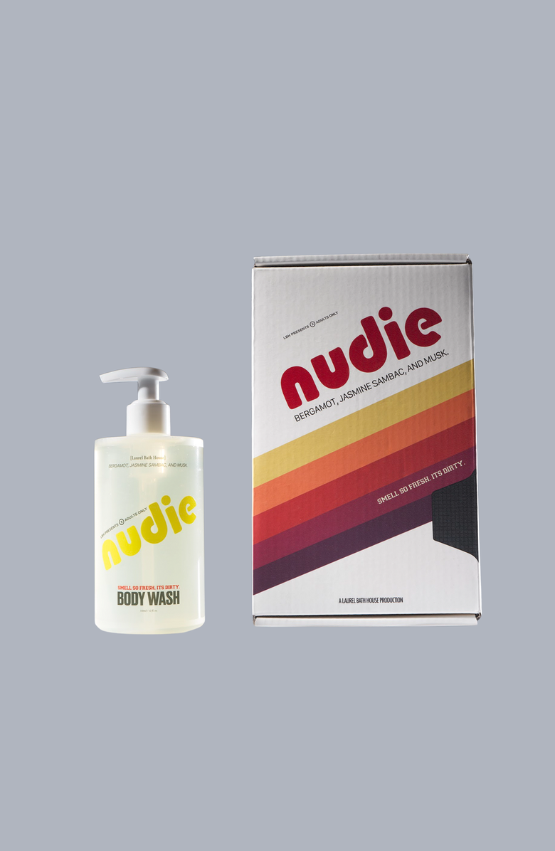 Laurel Bath House Nudie Gel Body Wash, Main, color, Single (350Ml)