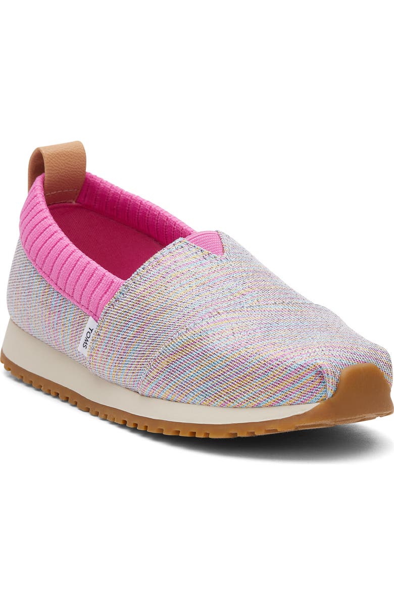 TOMS Kids' Alpargata Resident Slip-On Sneaker, Main, color, Pink