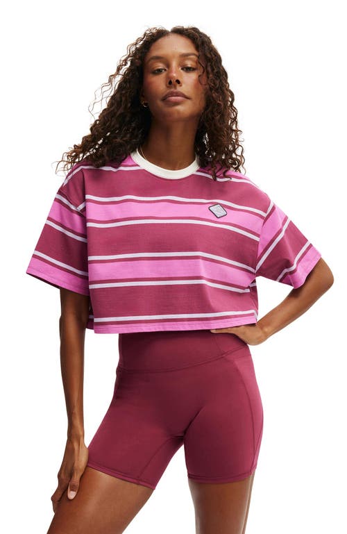 COTTON ON BODY COTTON ON BODY ACTIVE CROPPED GRAPHIC TEE