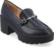 Journee Collection Kezziah Platform Loafer Pump