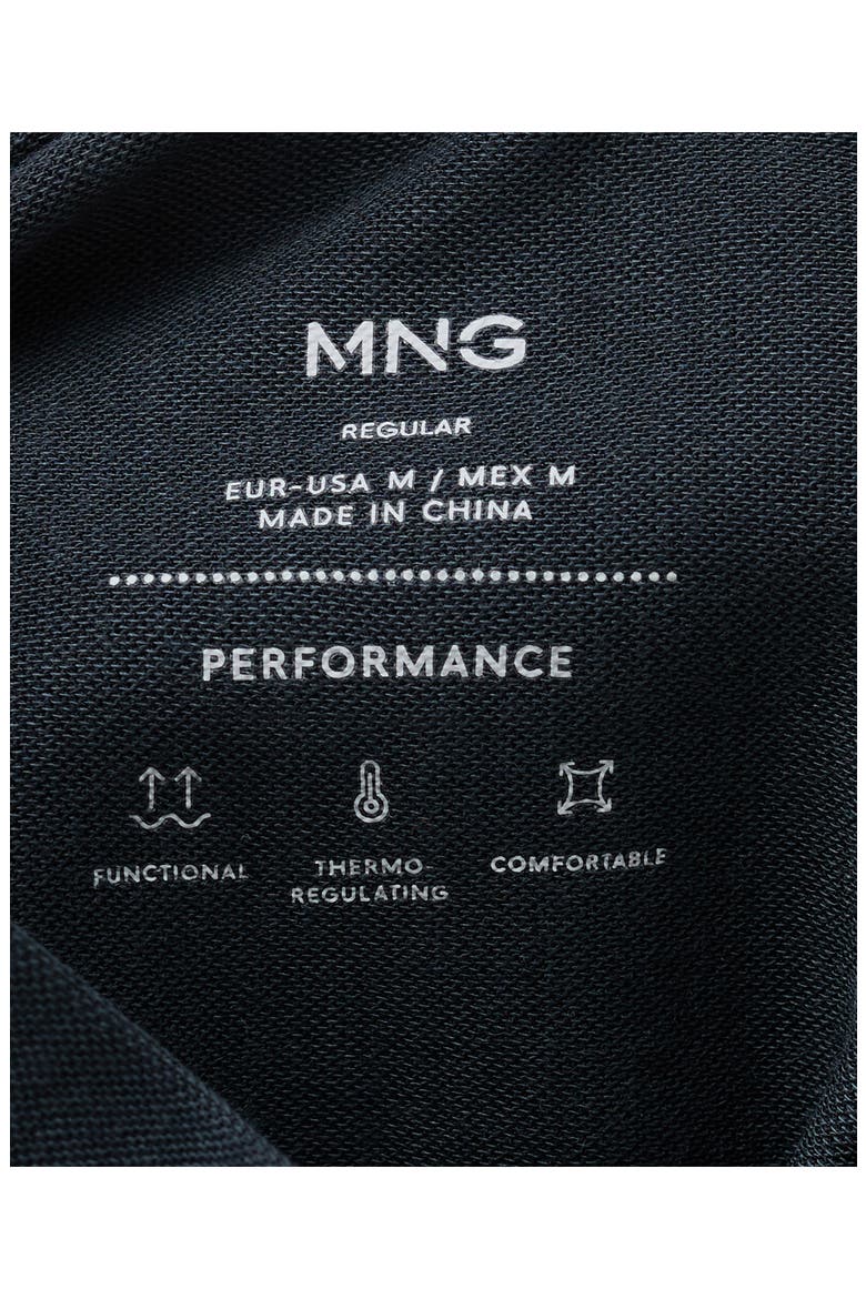 Performance Zip Hoodie, Alternate, color, NAVY