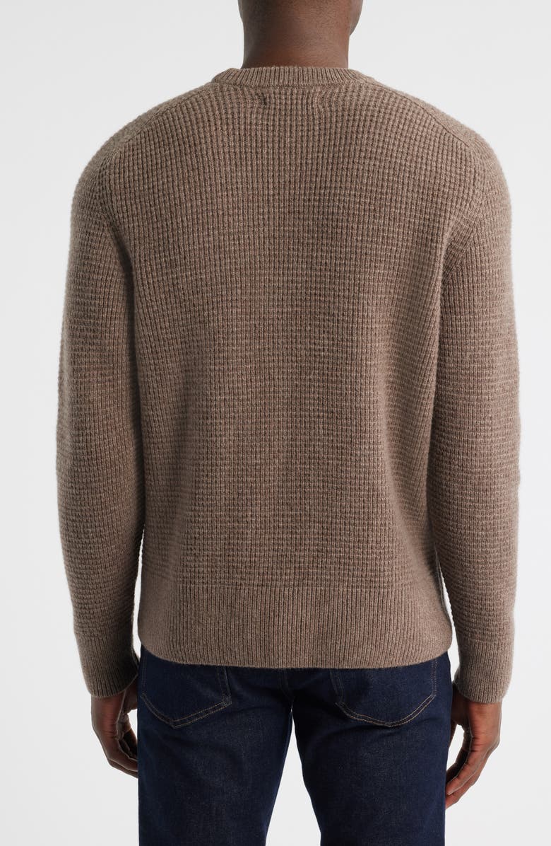 MERZ B SCHWANEN Thermal Wool & Cashmere Sweater, Alternate, color, Grain