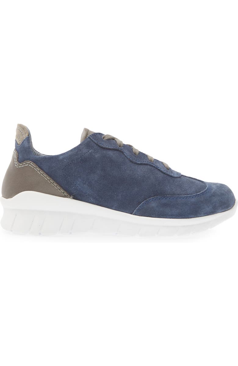 Naot Infinity Colorblock Sneaker, Alternate, color, Midnight Blue Gray Combo