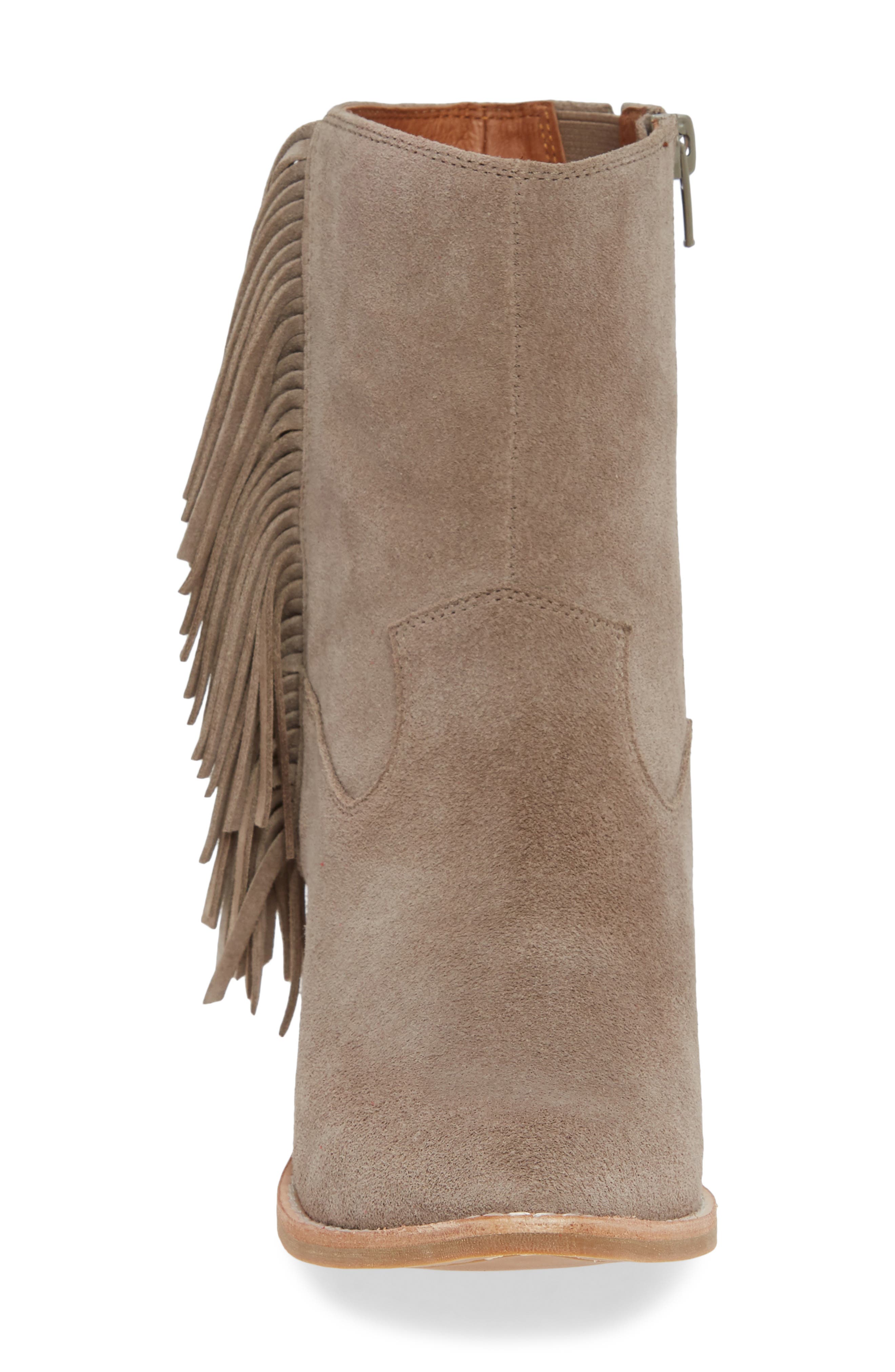 Jeffrey Campbell Hastings Fringe Bootie, Alternate, color, 