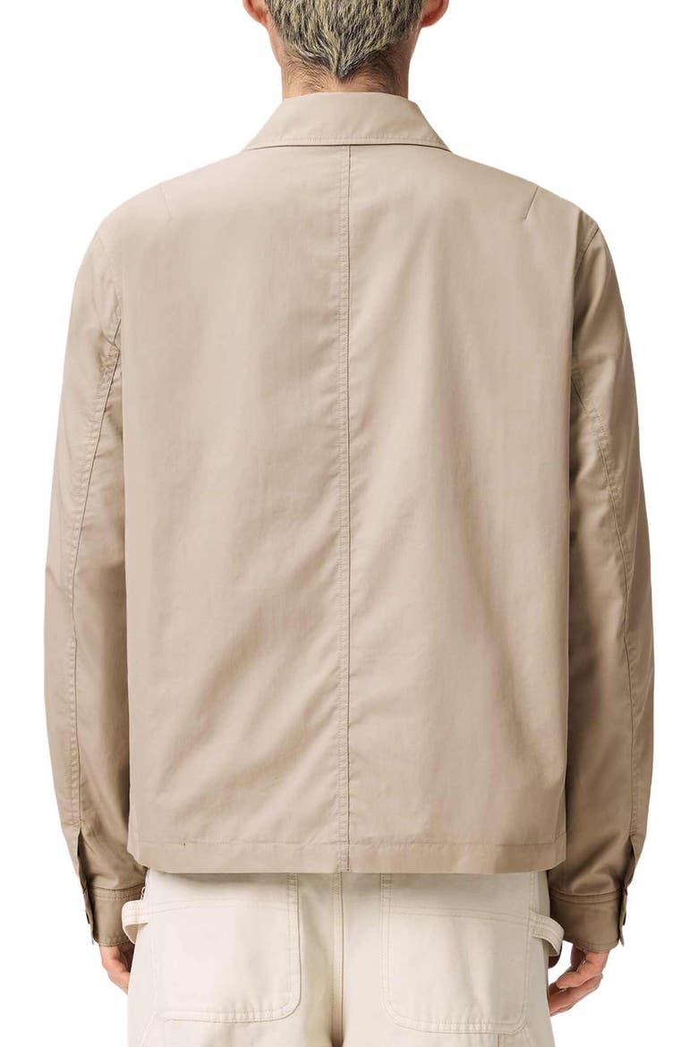 Trey Cotton Blend Jacket, Alternate, color, SANDSTONE BROWN