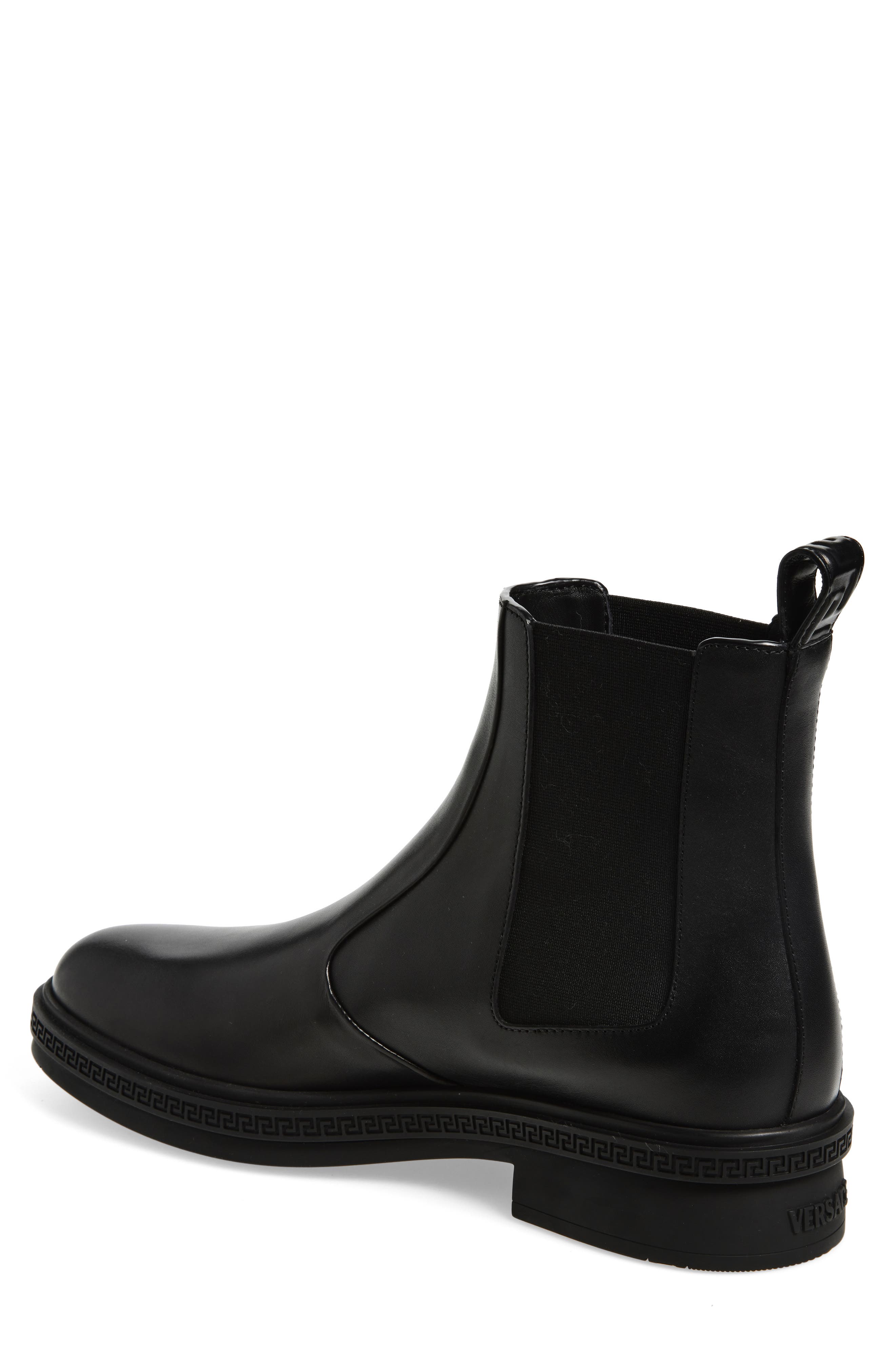 Versace Chelsea Boot, Alternate, color, 
