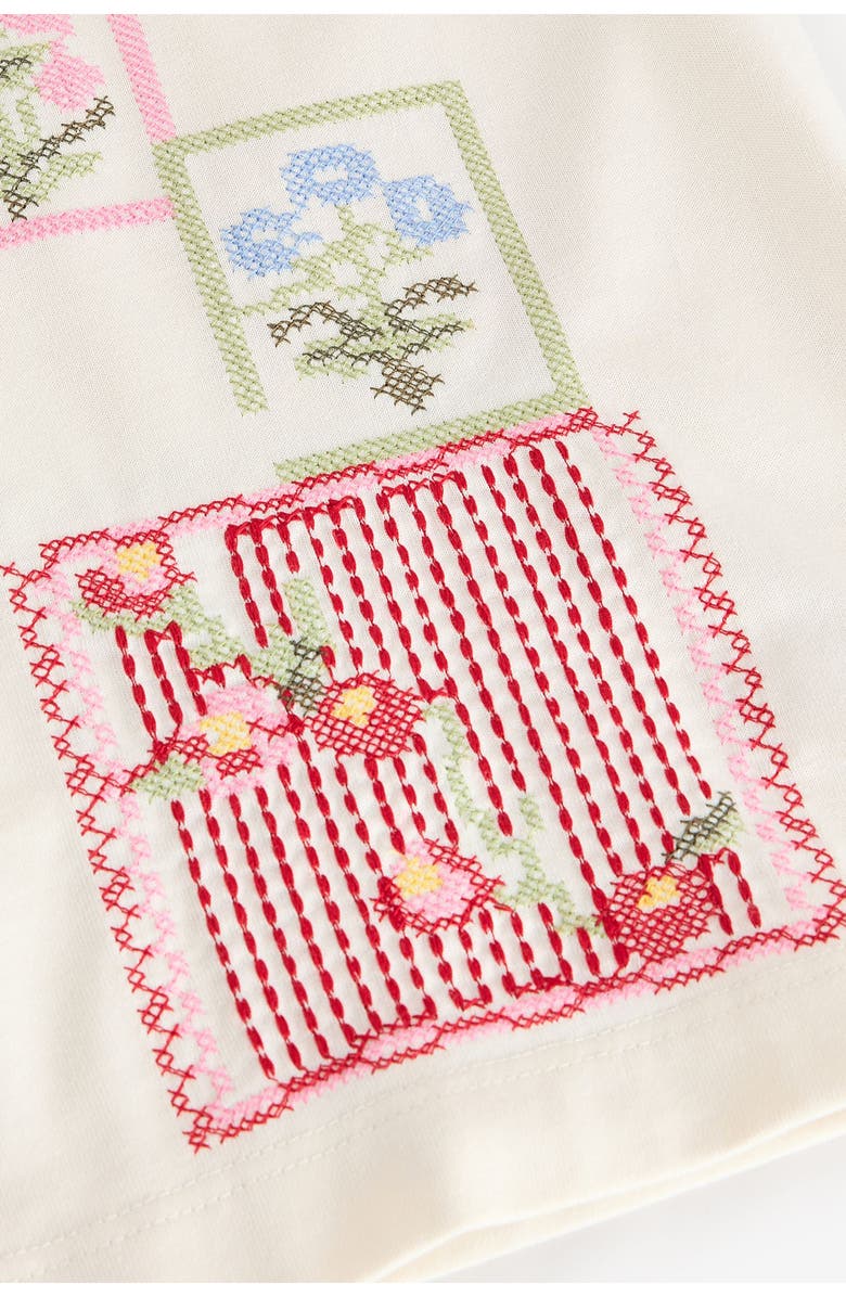 NEXT Cross Stitch Embroidered T-Shirt, Alternate, color, 