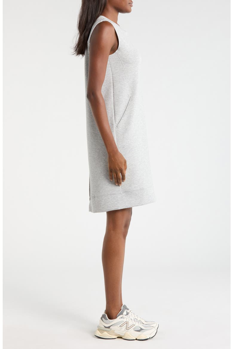 Dreamweave Sleeveless Dress, Alternate, color, HEATHER CONCRETE