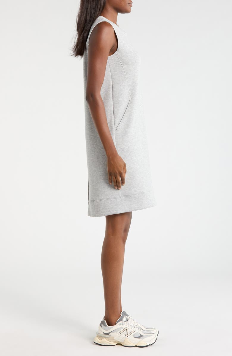 MPG Dreamweave Sleeveless Dress, Alternate, color, Heather Concrete