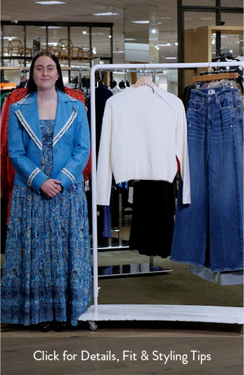 Konpaktu Asymmetric Half Zip Sweater, sales video thumbnail