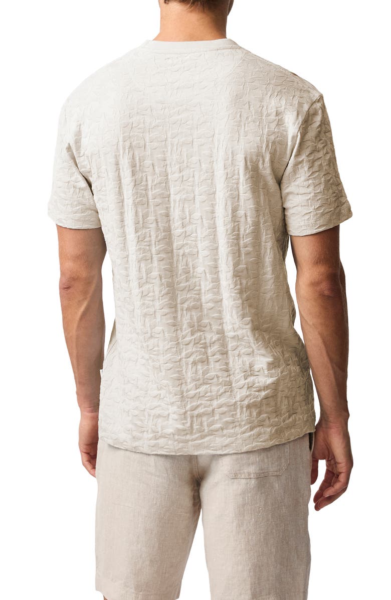 Rodd & Gunn Aylesbury Jacquard Knit T-Shirt, Alternate, color, Sand
