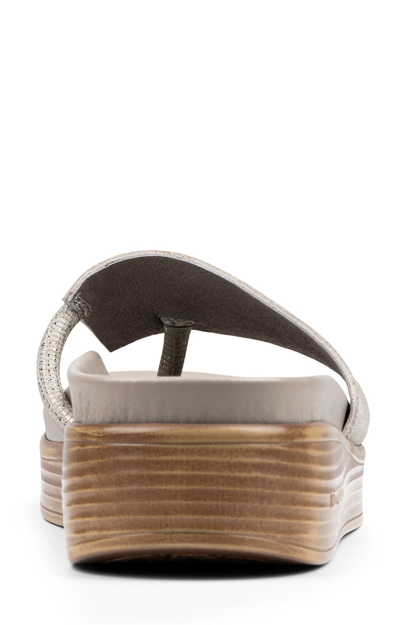 Donald Pliner Fifi Platform Wedge Flip Flop, Alternate, color, Taupe