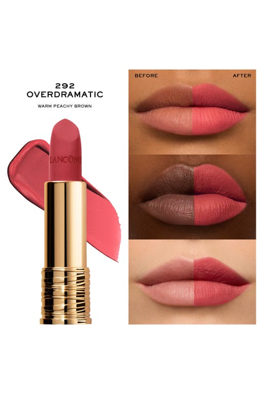 Lancôme L'absolu Rouge Drama Full Coverage Matte Lipstick In Overdramatic