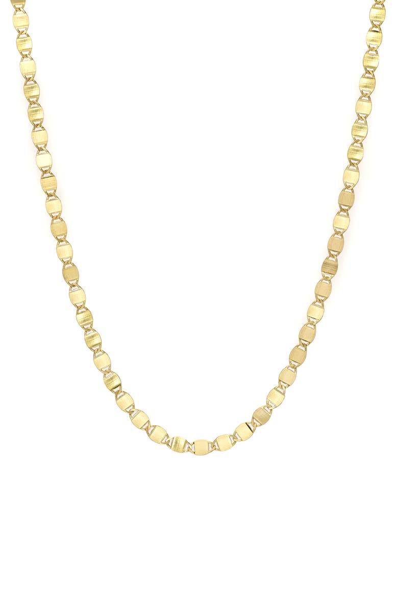 Zoe Lev Valentino Chain Necklace, Main, color, Yellow Gold