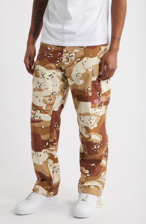 Shop Icecream Fatigue Camo Ripstop Cargo Pants In Fog