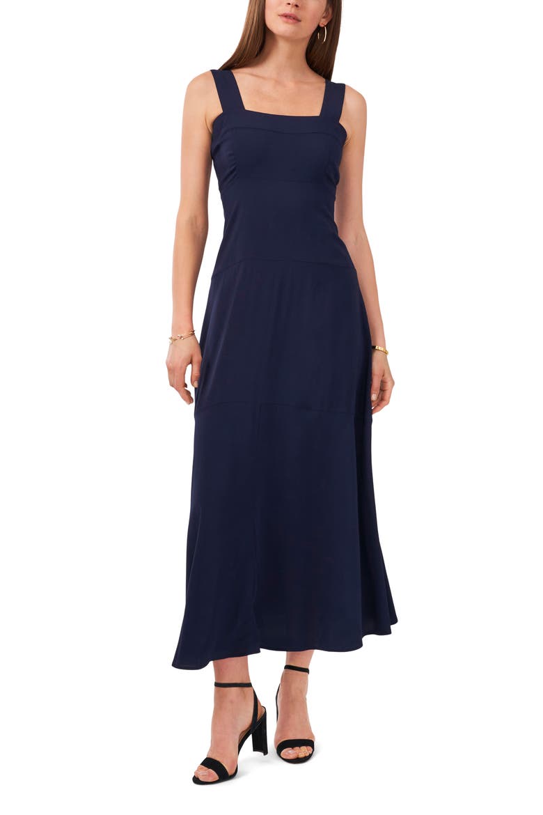Paneled Maxi Tank Dress, Alternate, color, CLASSIC NAVY