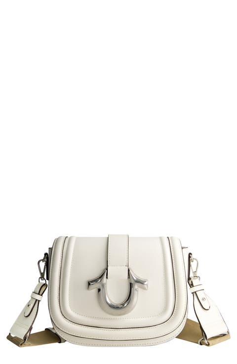 Saddle Bag with Gold Hardware