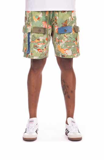 BB Trails Cotton Drawstring Cargo Shorts