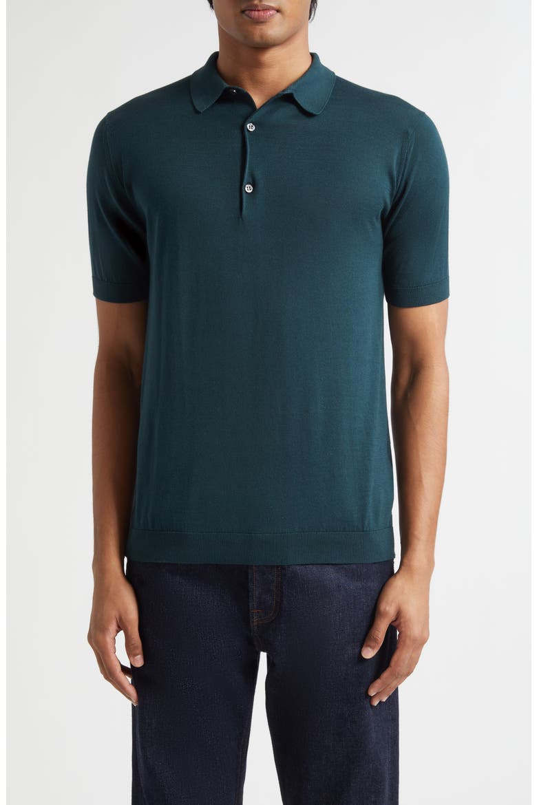 Jersey Polo, Main, color, RAINFOREST