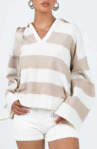Rick Striped Collar Sweater
