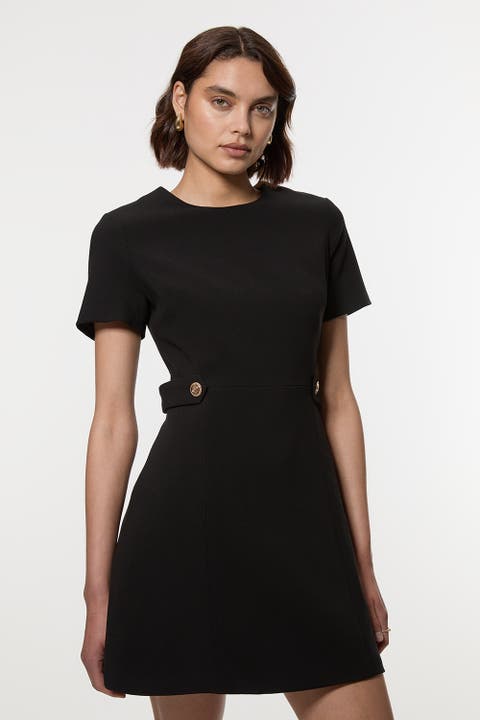 Detail Tailored Mini Dress