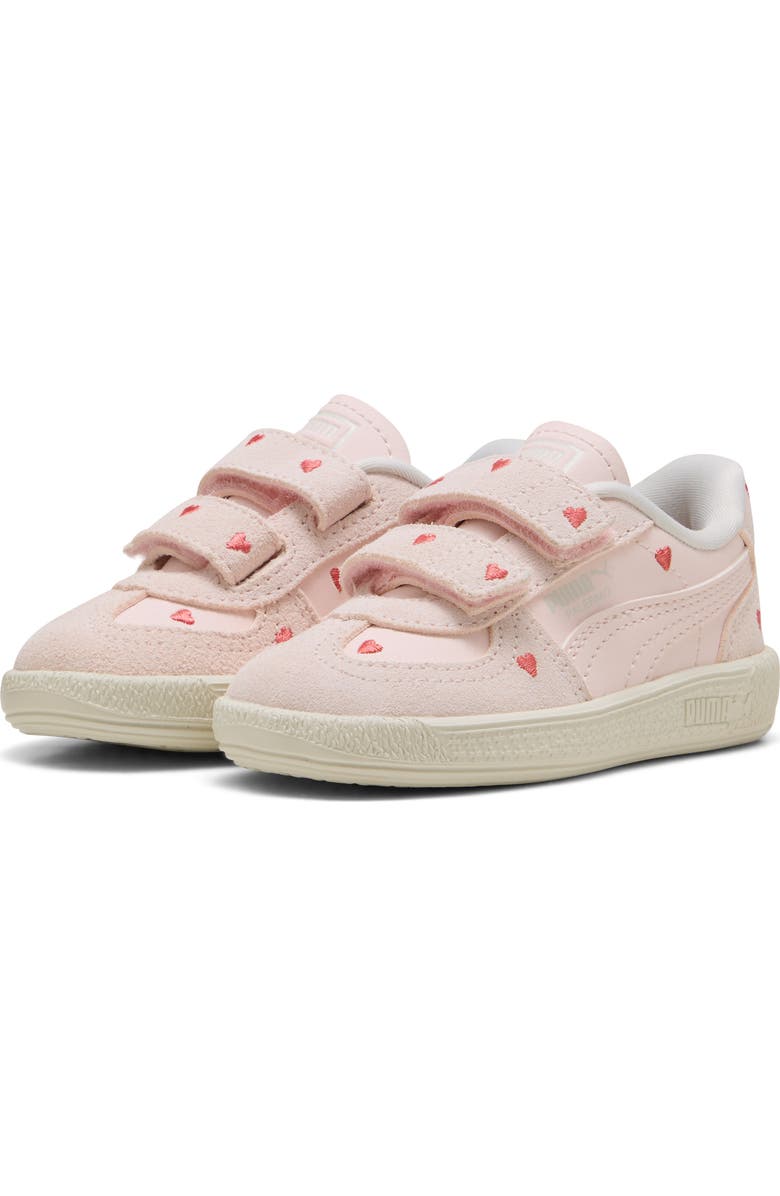 PUMA Kids' Palermo Amor Sneaker, Main, color, Jasmine Flower/ Vapor Gray