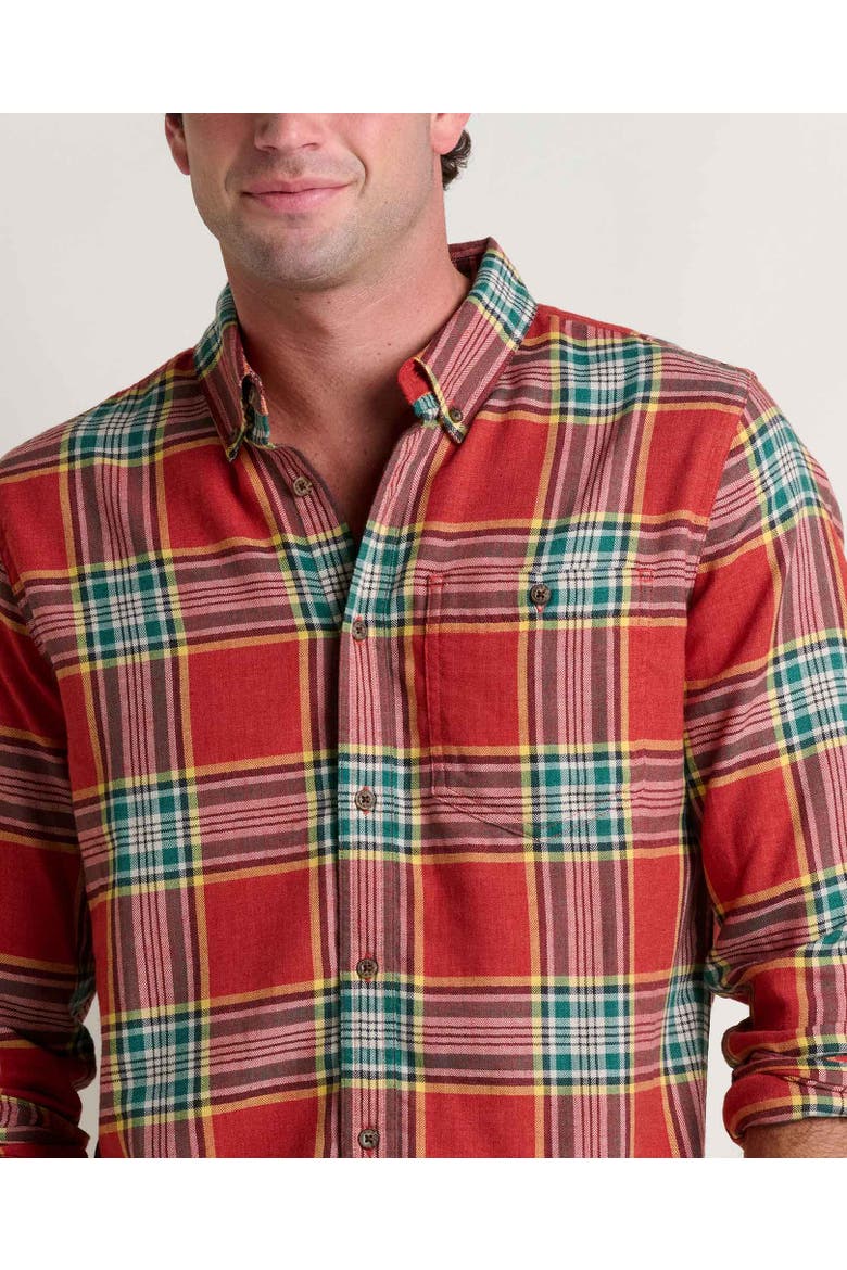 Airsmyth Long Sleeve Shirt, Alternate, color, Campfire Windowpane