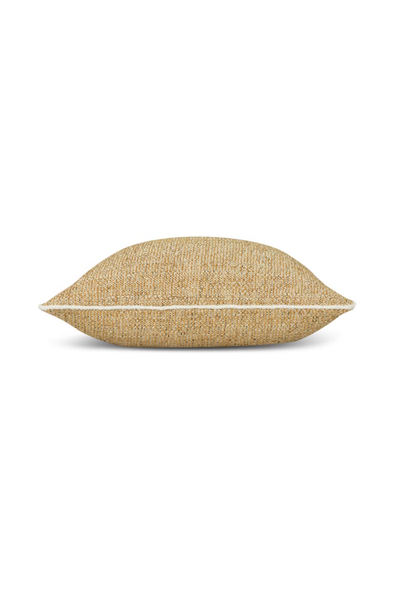 Golden Hour Textured Corded Indoor & Outdoor Woven Accent Pillow, Alternate, color, Corded
