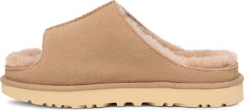 Greenport Genuine Shearling Lined Slide Sandal
