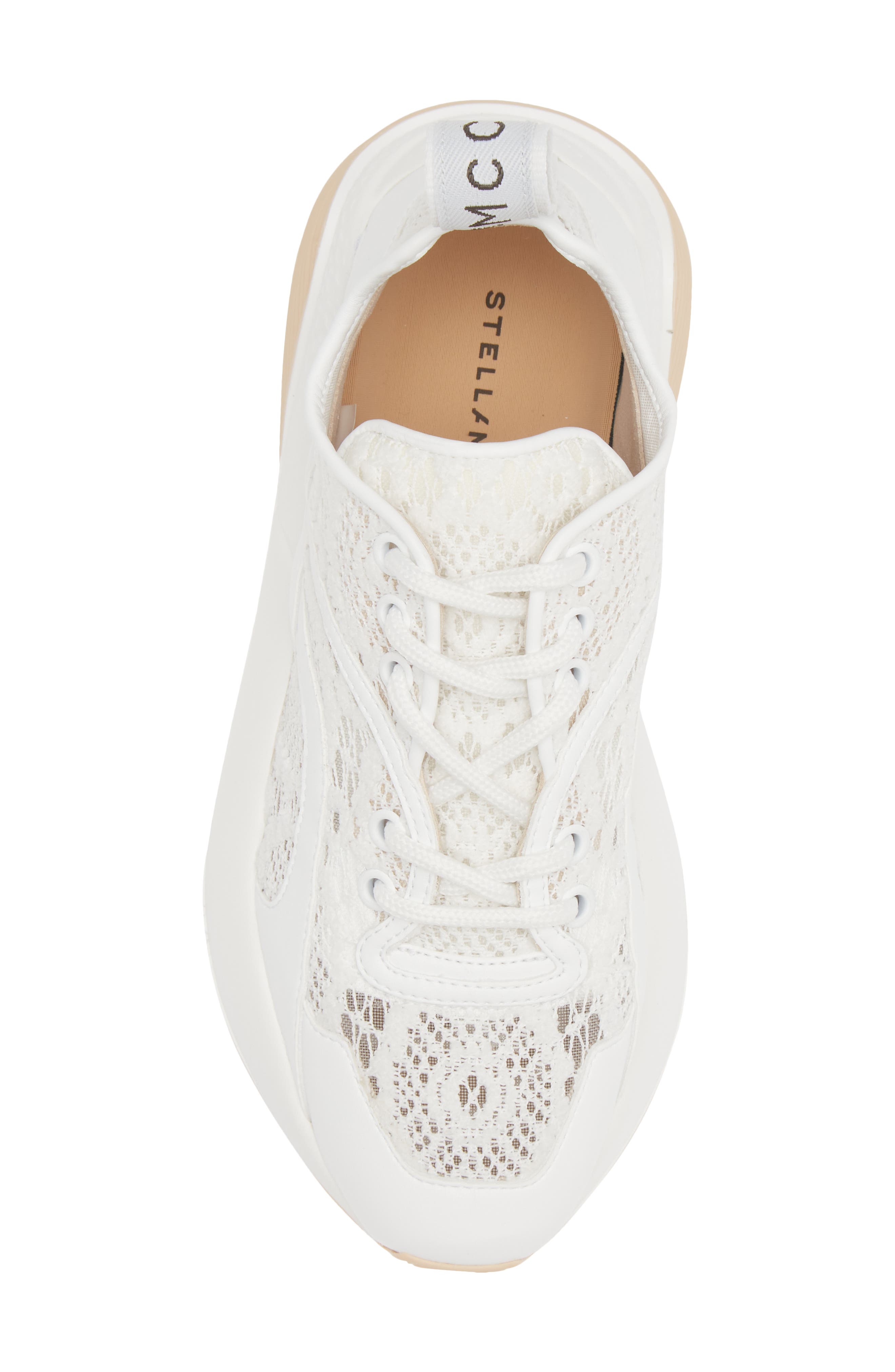 Stella McCartney Eclypse Lace Sneaker, Alternate, color, 