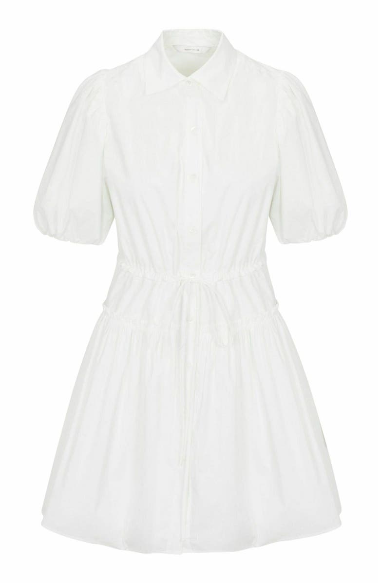 Rebecca Taylor Yara Shirt Dress, Alternate, color, Milk