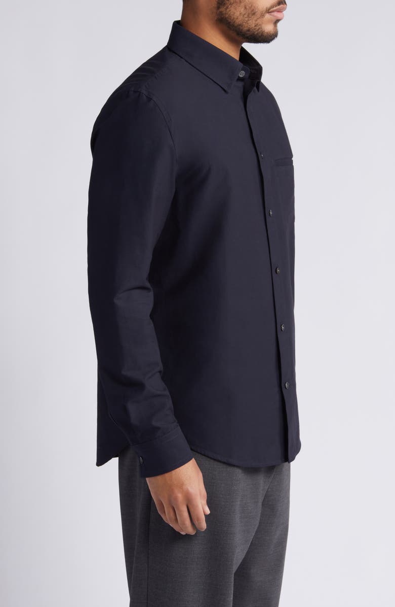 COS Regular Fit Organic Cotton Poplin Button-Up Shirt, Alternate, color, 