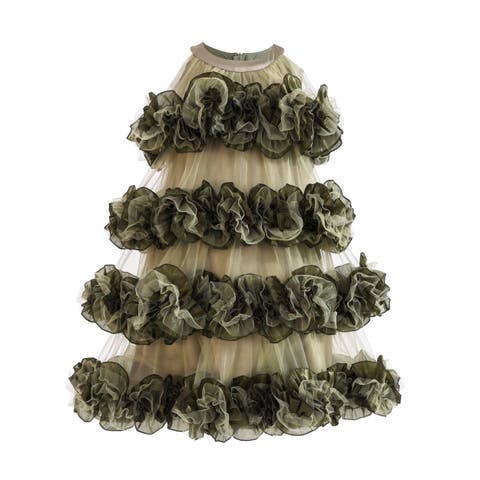 Elysia Tiered Ruffle Dress