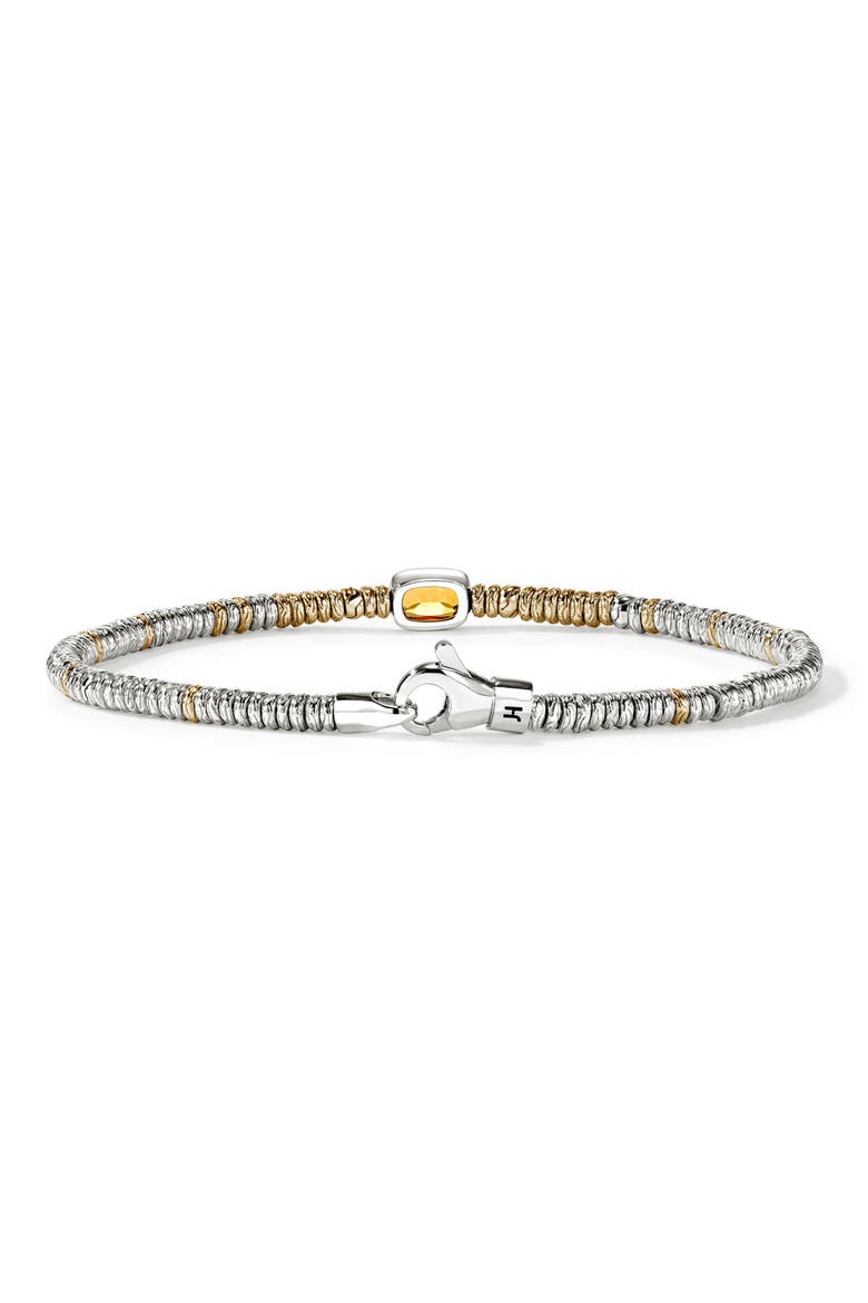 Heishi Bracelet, Alternate, color, CITRINE