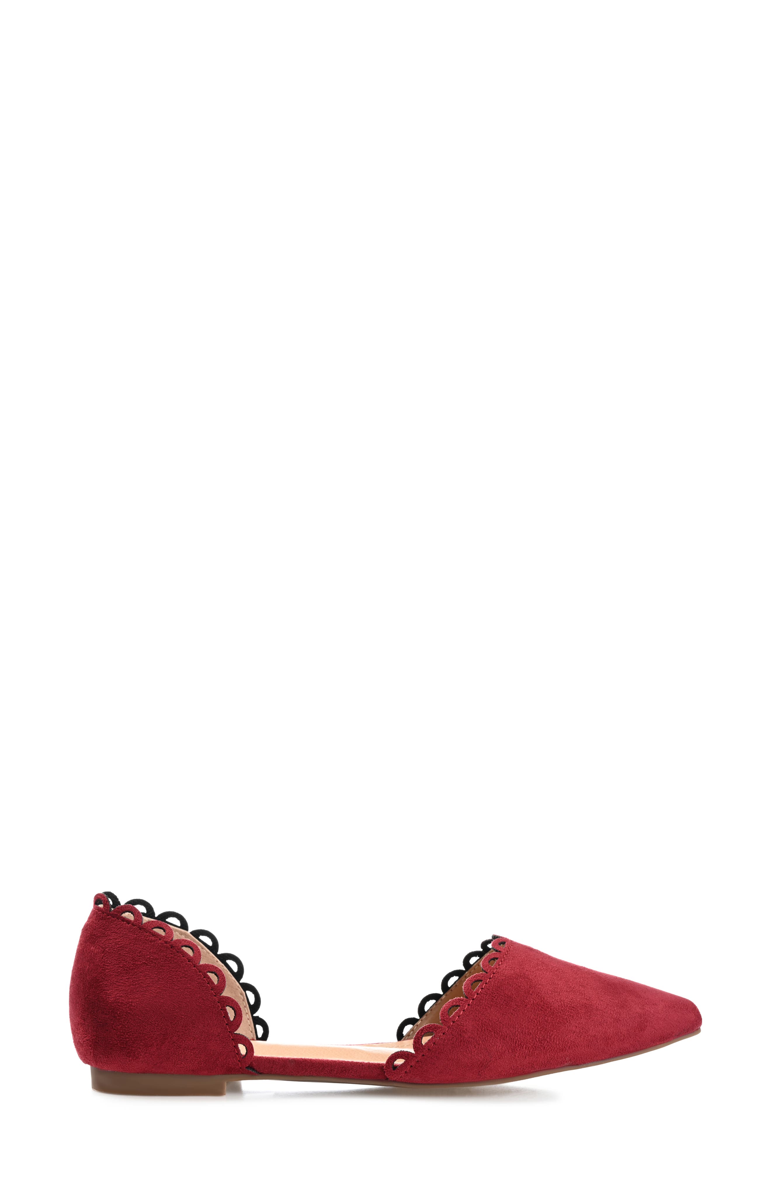 Jezlin d'Orsay Flat - Wide Width, Alternate, color, WINE