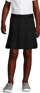 Lands' End School Uniform Girls Solid Box Pleat Skirt Above Knee
