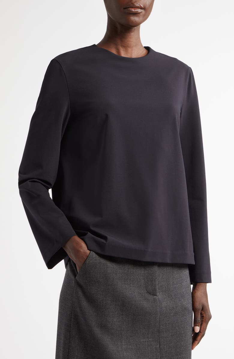 The Row Azalea Scuba Knit Top, Alternate, color,