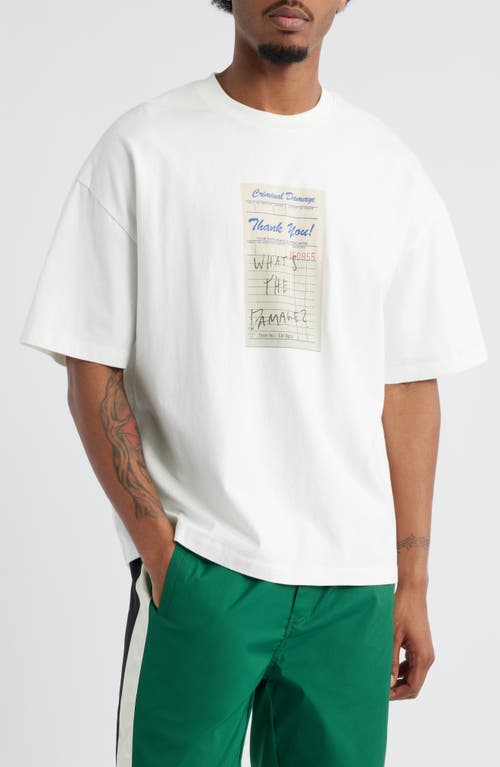Criminal Damage What's The Damage Graphic T-shirt