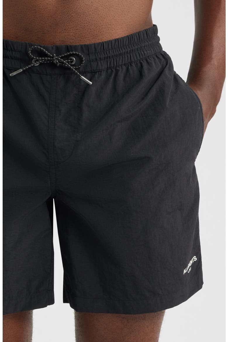 Mikro Swim Trunks, Alternate, color, JET BLACK