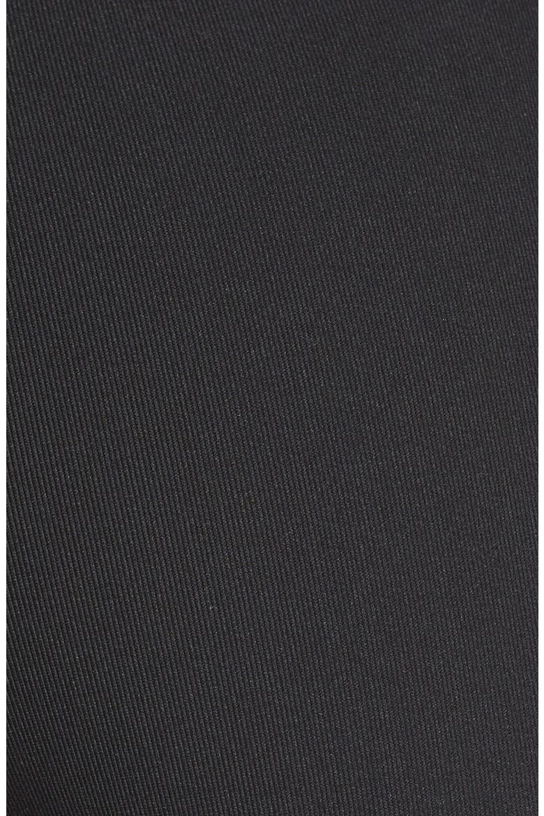 Micro Rib Knit Control Top Skimmer Leggings, Alternate, color, VERY BLACK