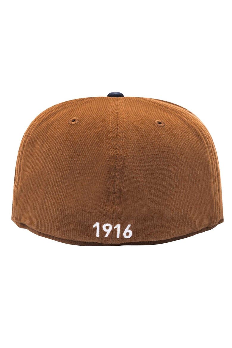 Men's Brown Club America Cognac Fitted Hat, Alternate, color, Brown
