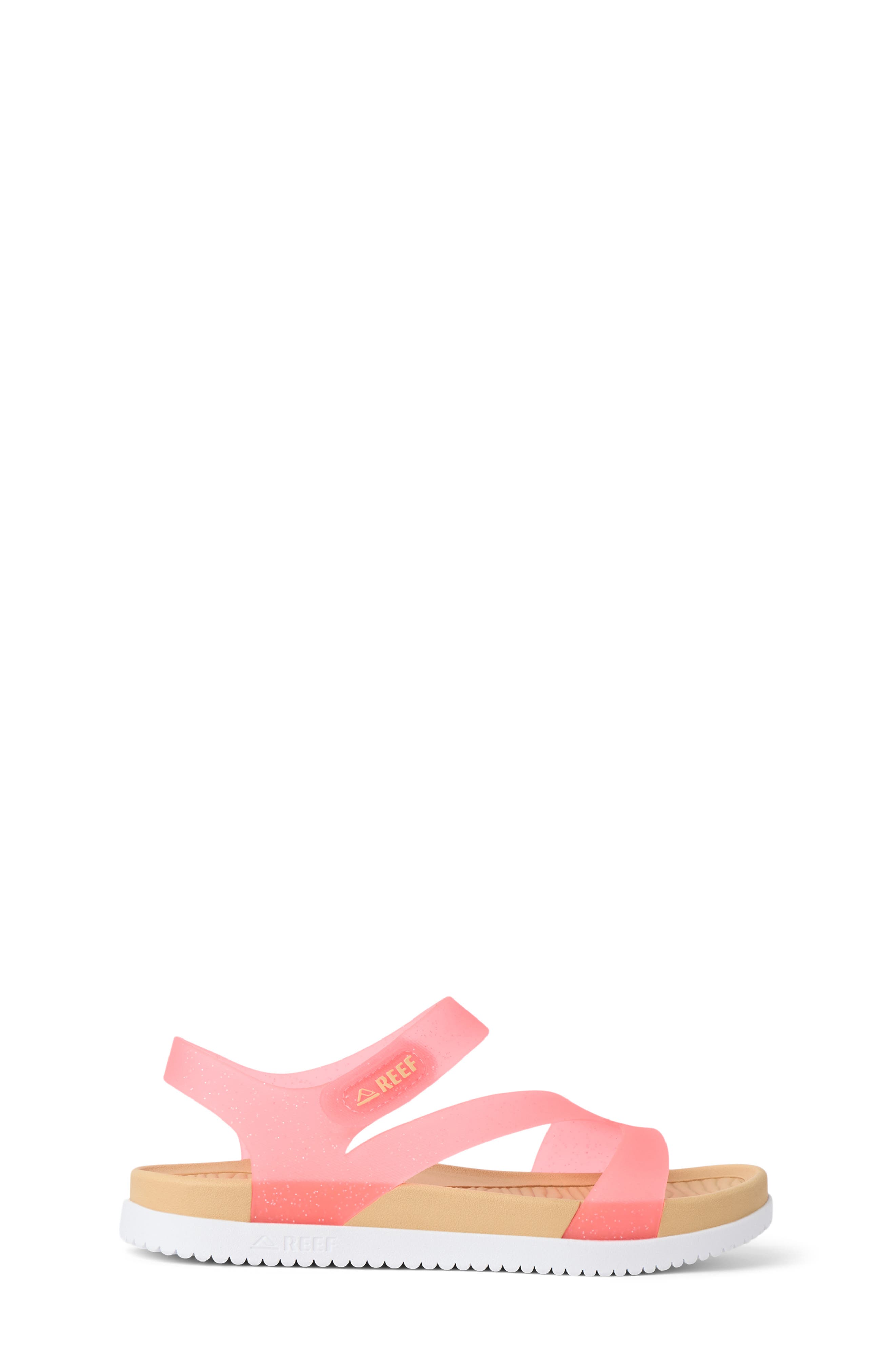 Reef Kids' Little Cali Coastin Sandal, Alternate, color, Glitter Pink
