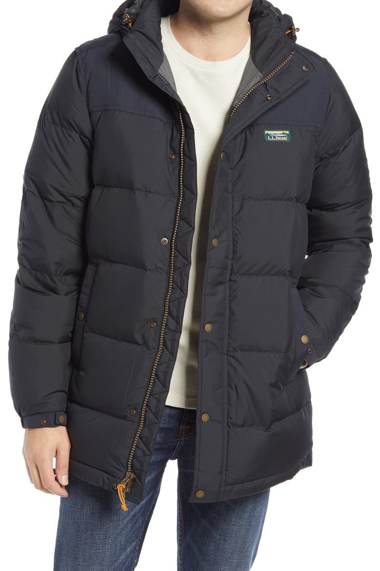 Mountain Classic 650 Fill Power Down Parka, Main, color, BLACK